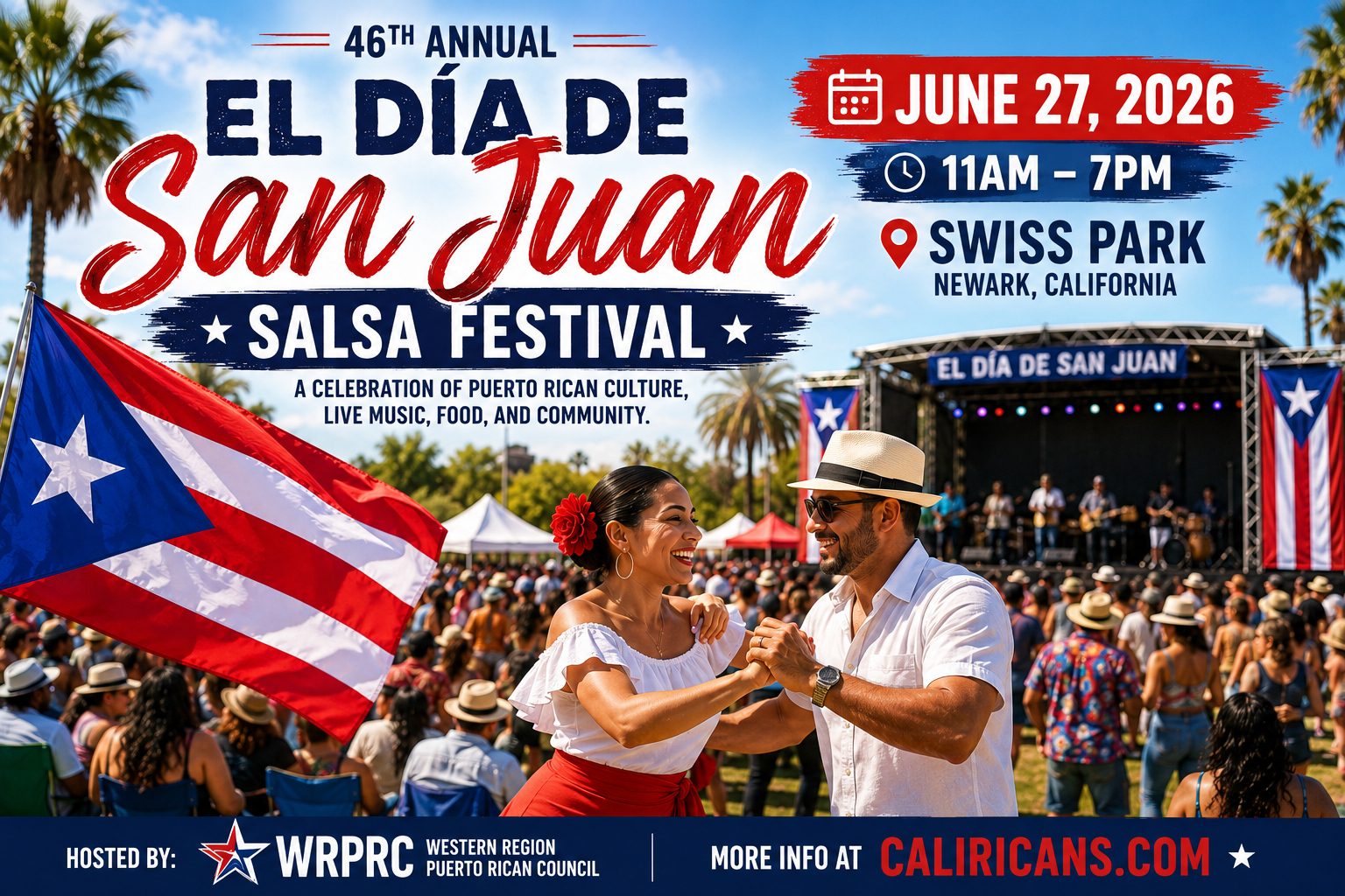 2026 El Día de San Juan Salsa Festival Returns to Newark, California