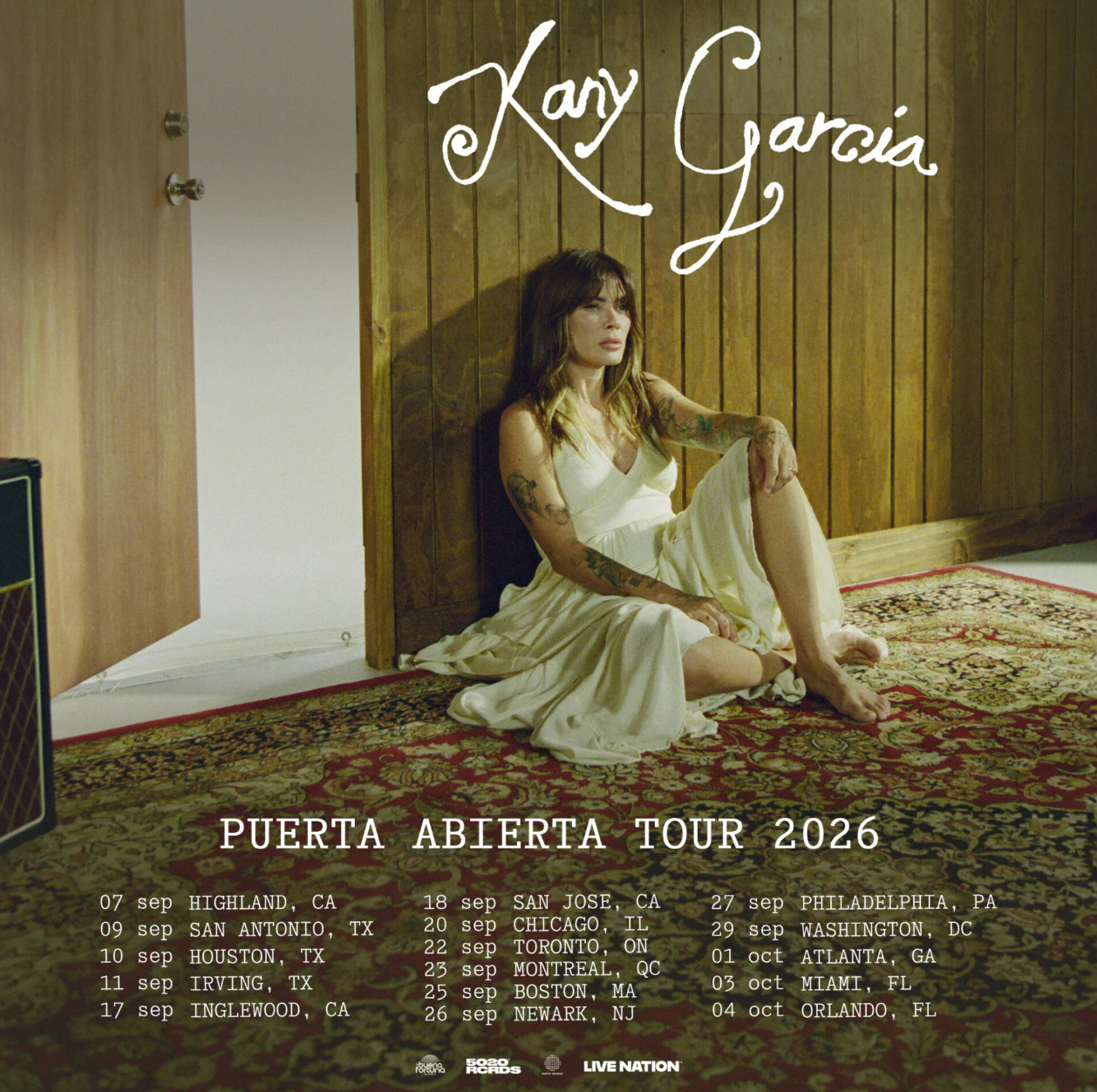 Kany García Brings Puerta Abierta Tour to California