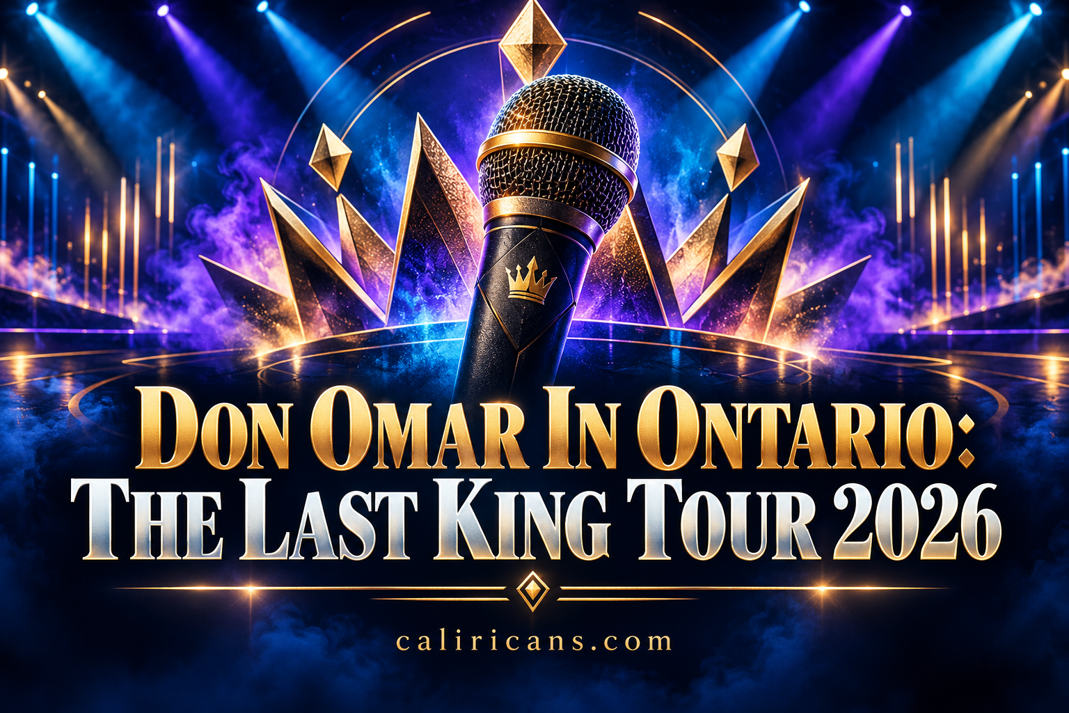 Don Omar In Ontario: The Last King Tour 2026