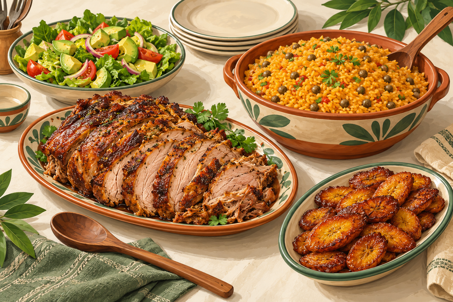 Planning Puerto Rican Catering in California